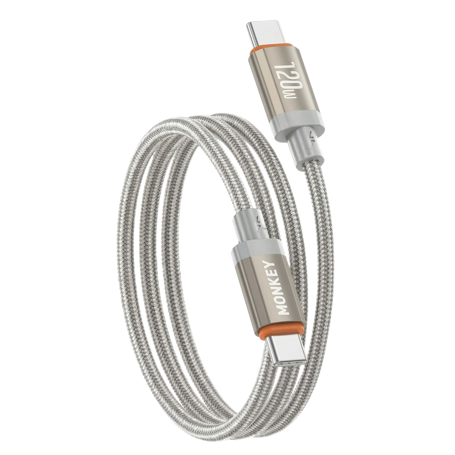 M FLOW Type-C to Type-C Fast Charging Cable (120W)